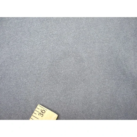 The Rolling Stones Logo T Shirt Gray Short Sleeve Cotton Blend Graphic Tee XS - Picture 5 of 6